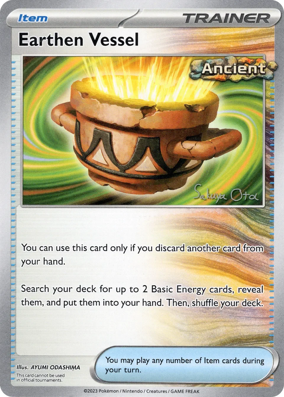 Earthen Vessel 「WC_DECK_2024_ANCIENT_TOOLBOX No. 010」「EN」